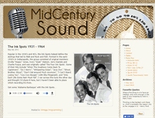 Tablet Screenshot of midcenturysound.com